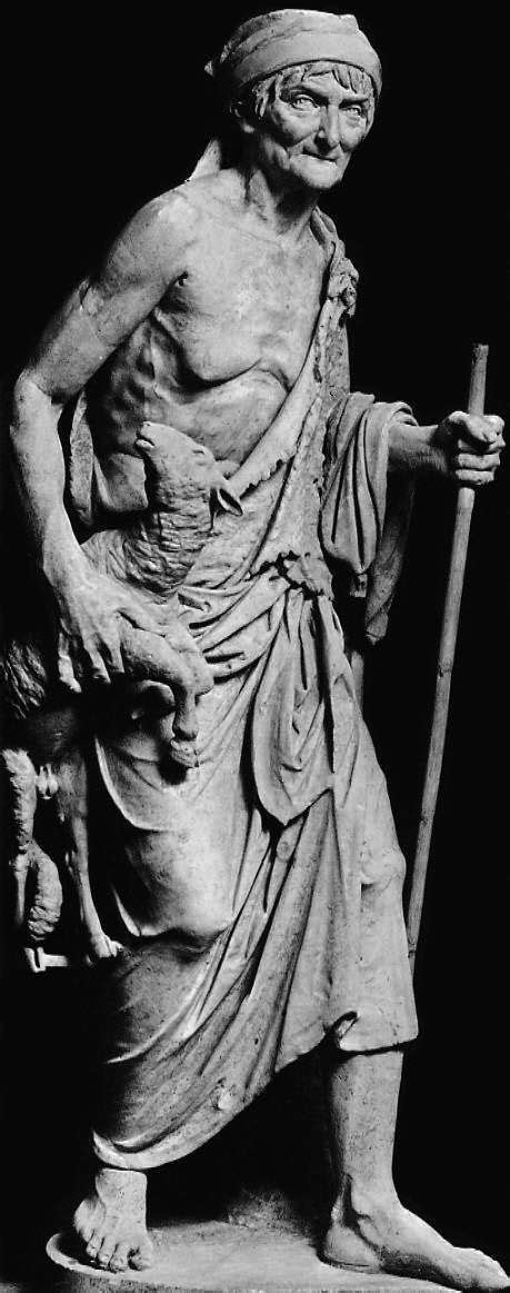 Sculptures The Old Shepherdess Hellenistic Art Hellenistic Art