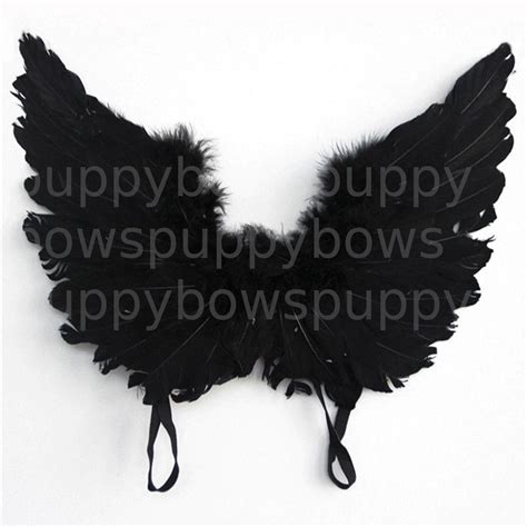 Halloween Angel Wings For Dogs Red Black Or White Or Pink Dog Costume