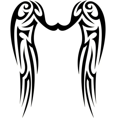 Tribal Wings Angel Wings Tattoo Wings Tattoo Wing Tattoo Designs