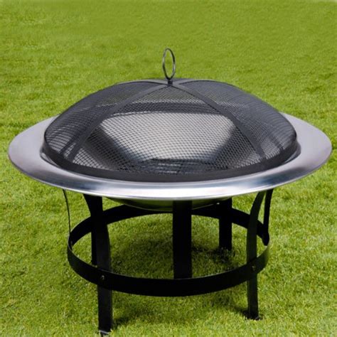 Buy Fire Bowl Grill Garden Heating Fire Pit Brazier Fire Log Basket