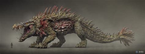 Aparece lizzie el cocodrilo gigante rampage devastación 2018. ArtStation - RAMPAGE - Lizzie , Aaron Sims Creative