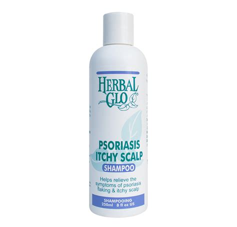 Psoriasis Itchy Scalp Shampoo 8oz 250ml Herbal Glo