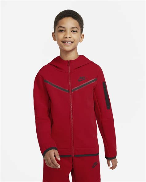 Nike Sportswear Tech Fleece Older Kids Boys Full Zip Hoodie Nike Ch