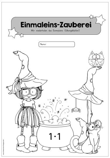 Hier findest du alle ausmalbilder und malvorlagen deiner lieblingssendungen, kostenlos und im überblick. Ideenreise - Blog | Einmaleinszauberei (Deckblatt)