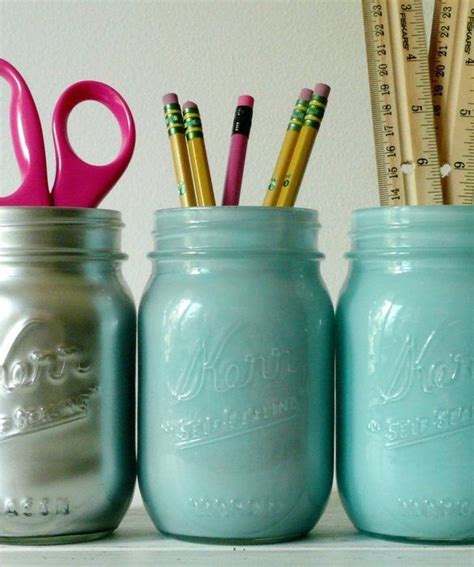 Mason Jar Pencil Holder 10 Gorgeous Ways To Upcycle Momme Uses