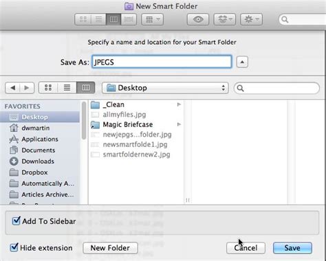 Amaze Your Friends With Mac Os X Lion Improved Smart Folders Os X Tips