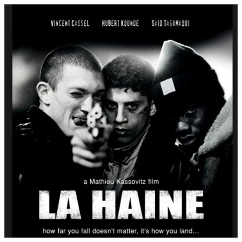 Mathieu Kassovitz La Haine Film Filmmaking Poster