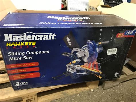Mastercraft 10 Inch Compound Slider Mitre Saw