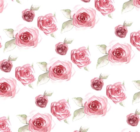 Rose Floral Pattern Png Jonecrece