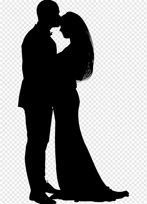 Couple Love Silhouette Couple Silhouette Man And Woman Romance Forehead Kiss Romantic