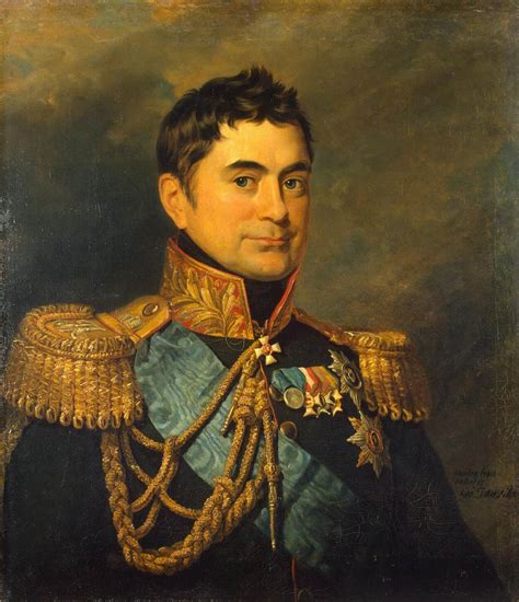 Portrait Of Pyotr M Volkonsky By Dawe George
