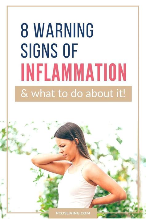 Signs Your Body Is Inflamed And How To Fix It Pcos Living Signs Of Inflammation Body