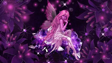 Pink Fairy Wallpapers Wallpaper Cave