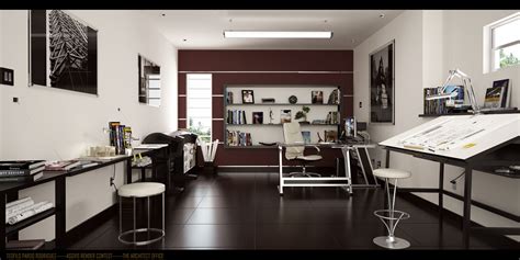 Architect Drafting Office Contemporary Interior Design Ideas