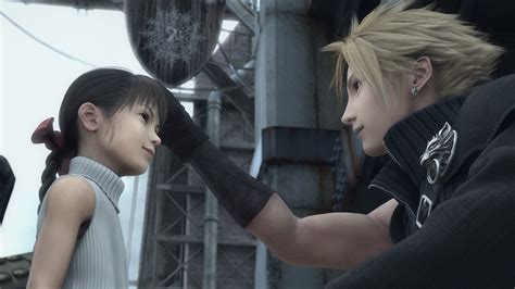 Moment Between Marlene Wallace And Cloud Strife Final Fantasy Vii Final Fantasy Final