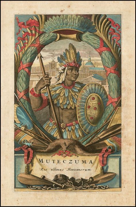 Moctezuma Ii Was The Ninth Tlatoani Or Ruler Of Tenochtitlan Large