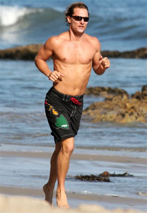 October Matthew Mcconaughey S Hottest Shirtless Moments Us Weekly