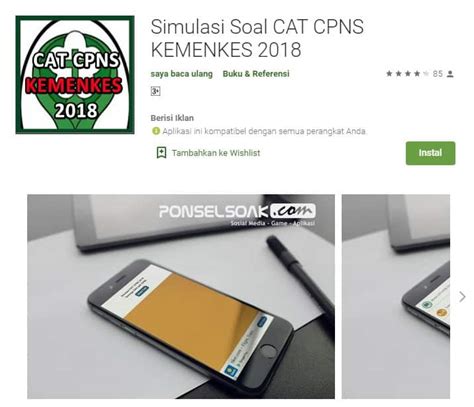 Aplikasi tersebut bisa digunakan calon peserta untuk belajar. Download Aplikasi Simulasi Cat Cpns 2018 Offline ~ Tinky Game