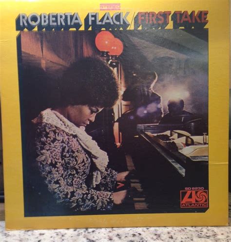 Roberta Flack Vintage Vinyl Record First Take 33 Rpm 12 Vinyl Album