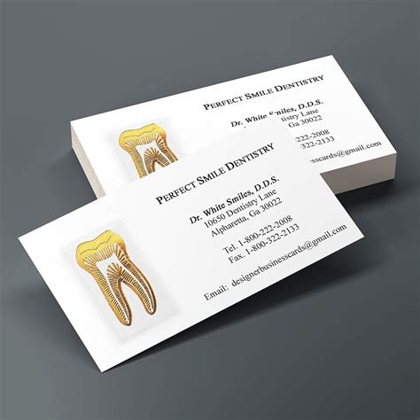 Dentists — Designer Business Cards