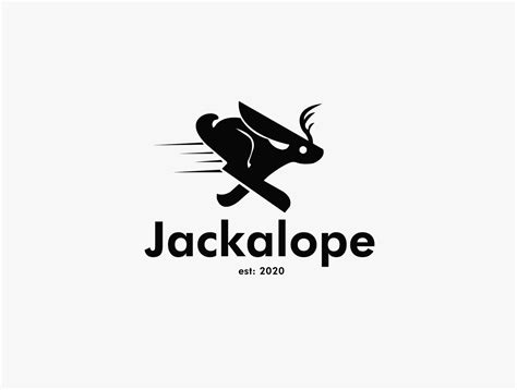 Jackalope Logo By Roniphics On Dribbble