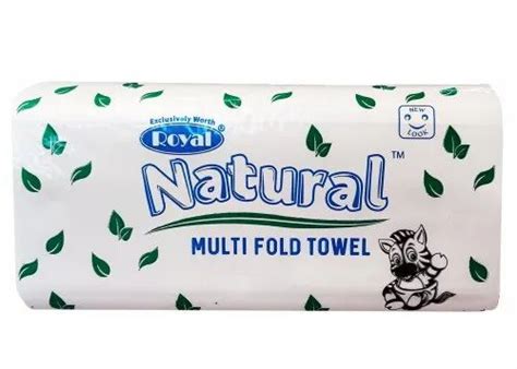 Royal Natural M Fold Towel At Rs 28pack M Fold Paper Hand Towel In