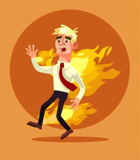 Best Man On Fire Illustrations Royalty Free Vector Graphics And Clip Art