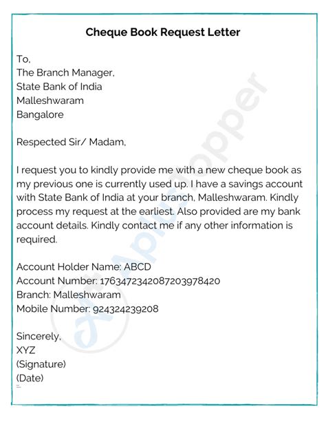 Strictly follow the prescribed format of a formal letter to write an application letter to bank manager. Waw wee: Letter Template Providing Bank Details : 30 Great ...