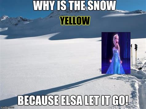 Yellow Snow Imgflip