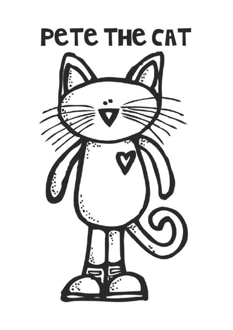 Read the story to your child while he colors this picture. A-'Pete-The-Cat'-Coloring-Pages-lo-a4.jpg 595×842 pixels ...