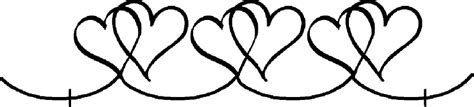 Heart Border Clipart Black And White Clipart Station