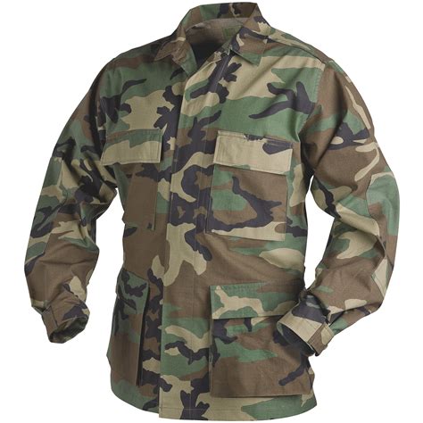 Helikon Genuine Bdu Army Combat Shirt Mens Uniform Jacket Airsoft