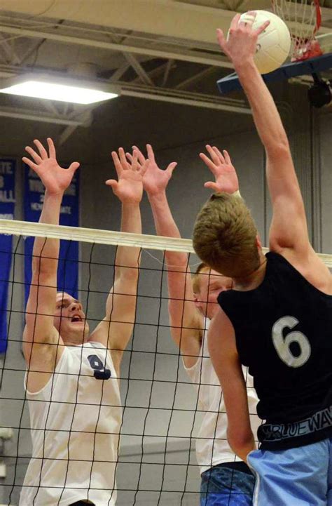 Darien Beats Staples In Five Sets To Claim First Fciac Boys Volleyball