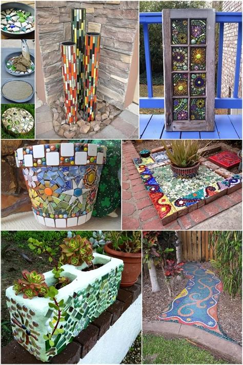If you don;t have an idea how to refresh your garden, we have amazing diy ideas for you. 12 DIY Mosaic Garden Decor Projects