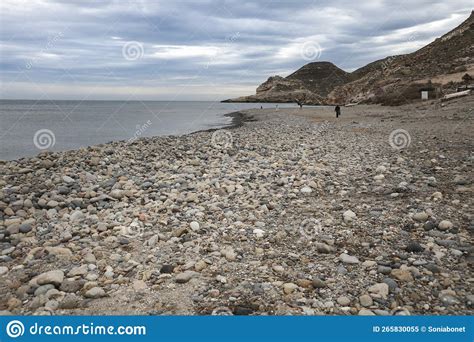 Stormy Weather On The Beach In Cabo De Gata Almeria Stock Image Image Of Relaxing Horizon