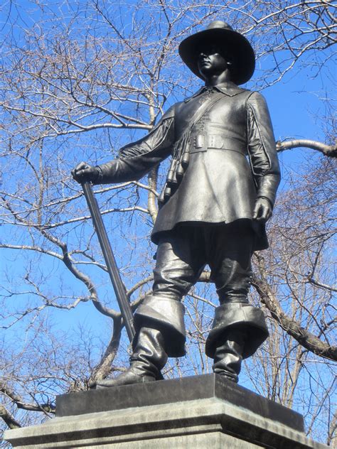 The Pilgrim Sculpture By John Quincy Adams Ward Eden Janine And