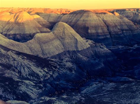 A Sunset At Blue Mesa In Arizona Smithsonian Photo Contest