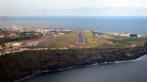 These unique islands lie 1500km off the coast of . Azores airport.