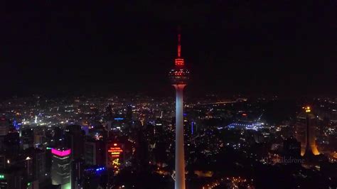 It is used for communication purposes and features an antenna that reaches 421m.the roof of the pod is at 335m. The Night Beauty of Kuala Lumpur Tower (KL Tower) - YouTube