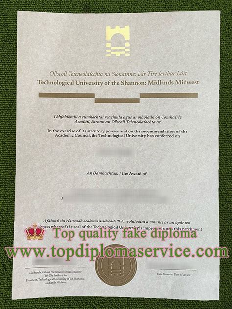 Tips To Buy Fake Tus Midlands Midwest Certificate In Ireland