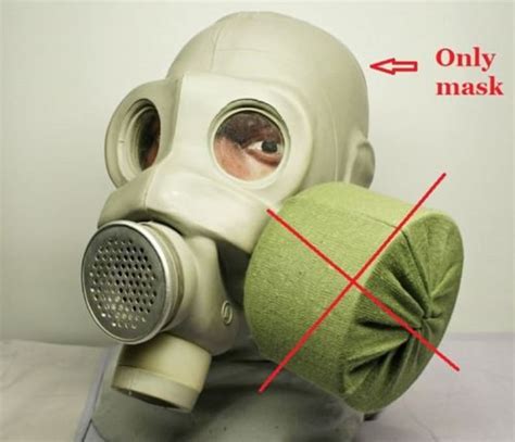 Vintage Soviet Russian Ussr Military Pmg Gas Mask Size Etsy