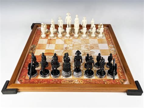 Sold At Auction Revolutionary War Themed Chess Set