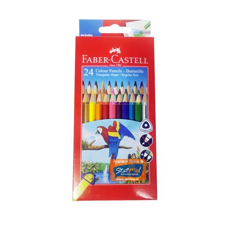 Faber Castell Colour Pencils 24 Shades The Largest Online