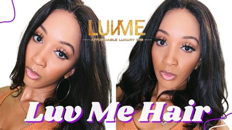 LUV ME HAIR 5x5 Glueless Loose Wave Wig Review YouTube