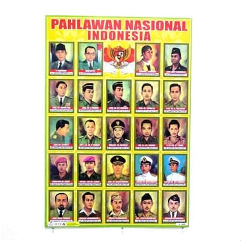 37 Gambar Poster Pahlawan Nasional