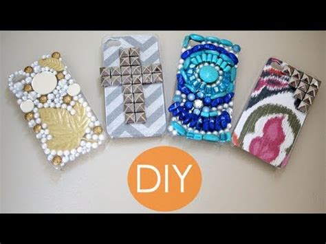 If you are a crafty person, you have a plenty of free time, and you are creative, then you should definitely try some of the diy craft projects we have in our diy section. DIY- Cell phone cases! - YouTube