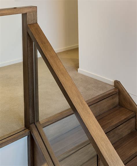 Timber Handrails For Stairs Melbourne Wooden Handrail Gowling Stairs