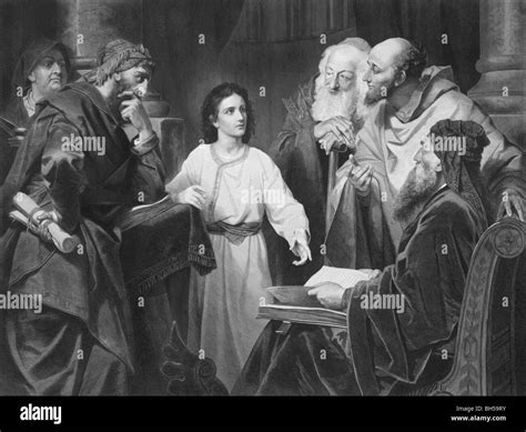 Christ Teaching In The Temple Hi Res Stock Photography And Images Alamy