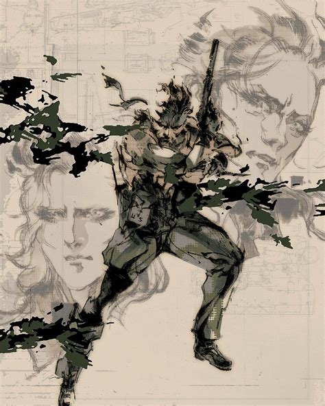 Yoji Shinkawa The Art Director Of Metal Gear Solid — Sabukaru