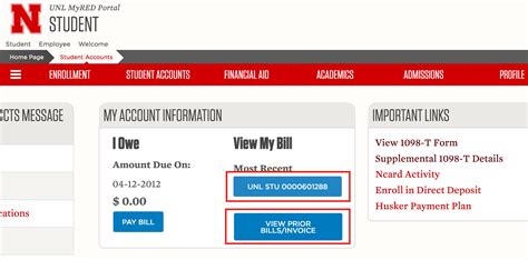 Access And Pay My Bill Online Student Accounts Nebraska